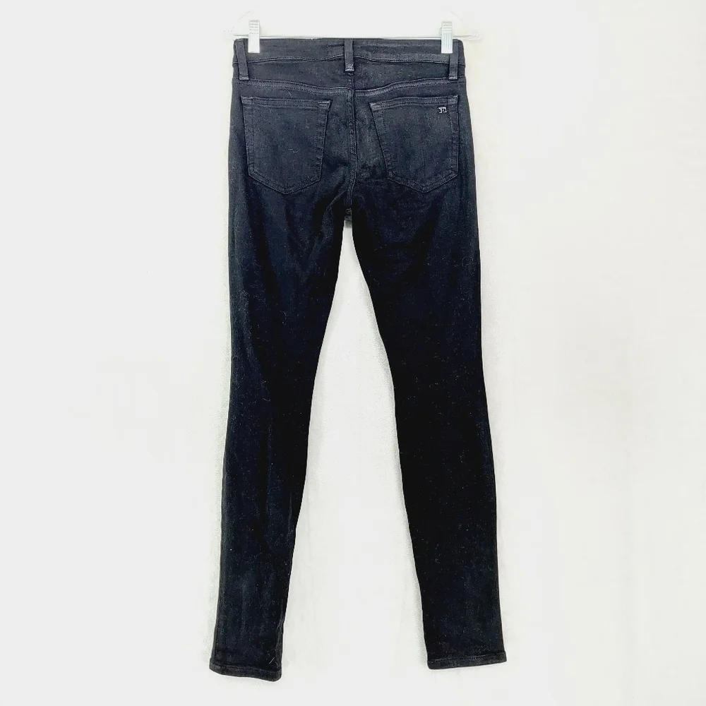 Joe's Jeans The Skinny Black Zip Up Five Pockets Casual Jeans P3838 - Picture 5 of 9